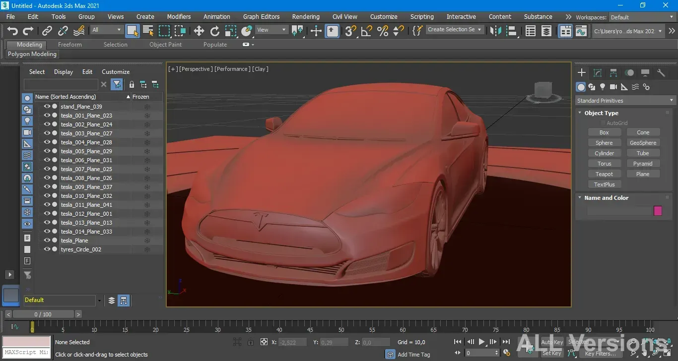 3ds Max 2021 — инструменты