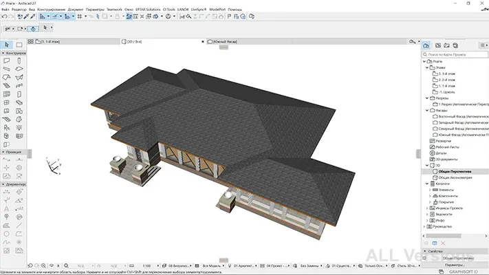 ArchiCAD 27 — инструменты